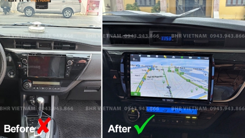 Màn hình DVD Android xe Toyota Altis 2014 - 2017 | Vitech Pro